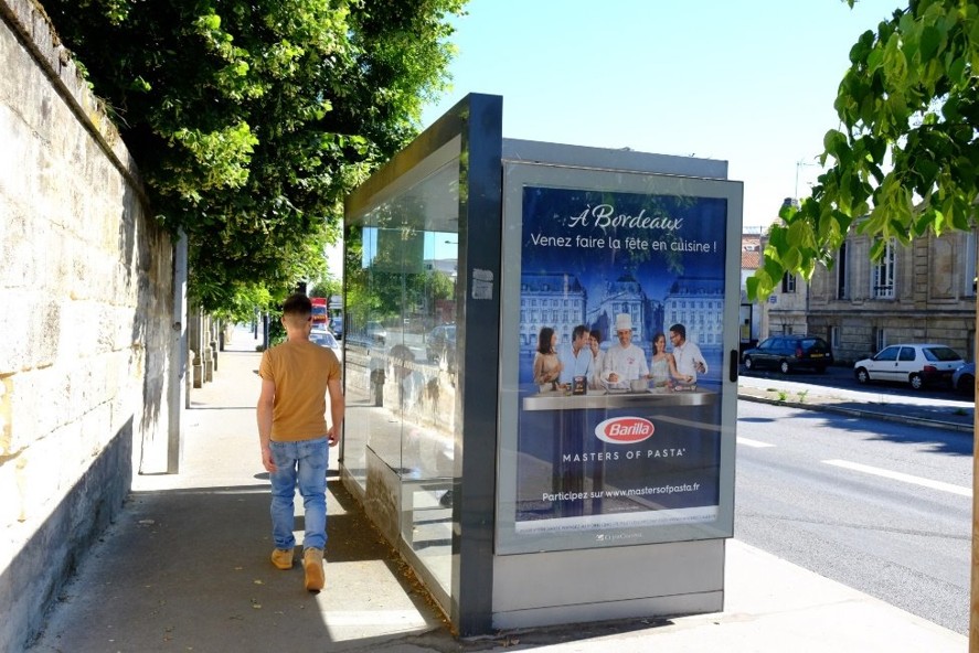 Barilla - Affichage Abribus