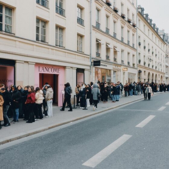 Lancôme queue rue 3