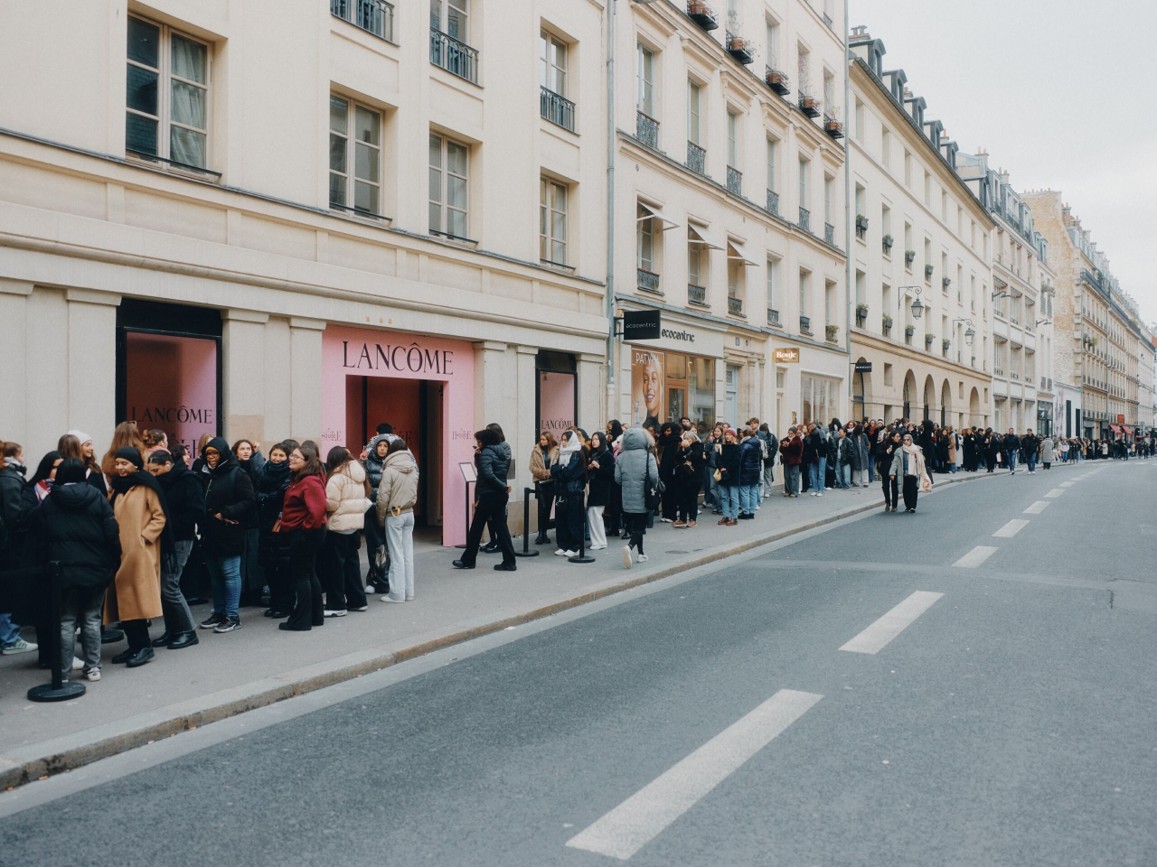 Lancôme queue rue 3